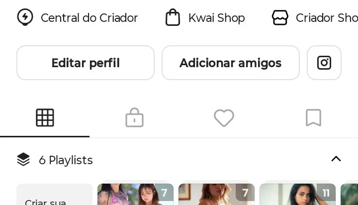 Conta Kwai 20k seguidores monetizando