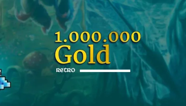 1.000.000 Gold - TIBIA - Retro Open PvP