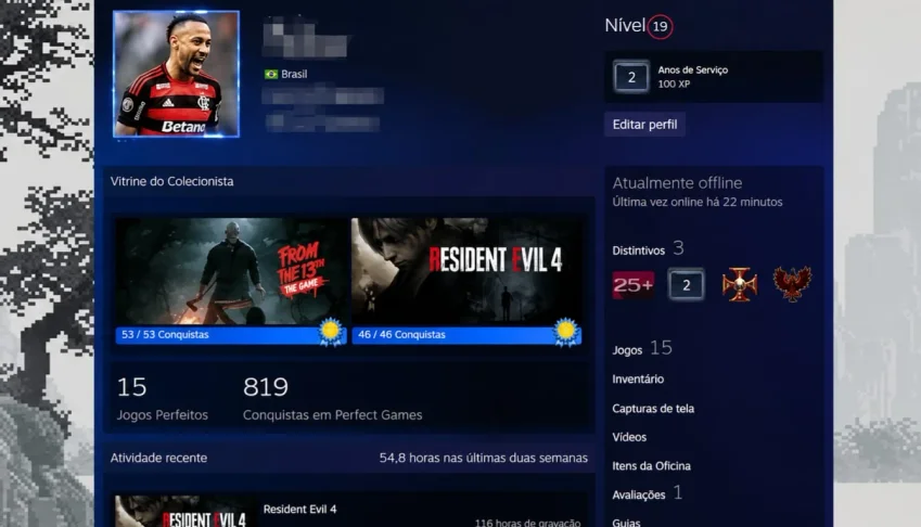 Conta Steam 2 Anos