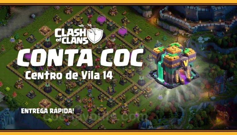 Conta Clash Of Clans CV14