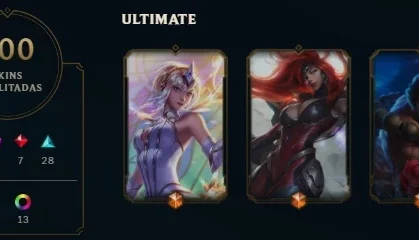 Conta | League of Legends | 100 Skins