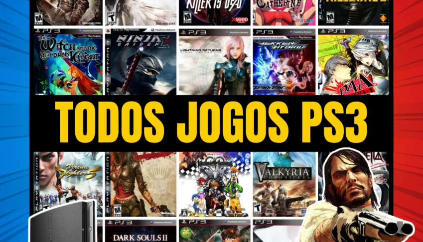 Pack Emulador de PS3 para PC + Coleção Completa de Jogos!