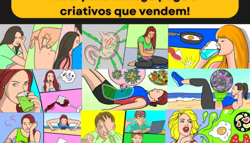 Pack de Criativos Vetorizados para Anúncios Responsivos