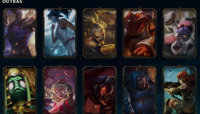 Conta de League Of Legends