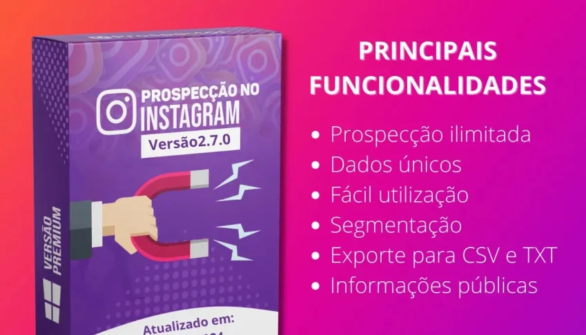 Extrator De Contatos Do Instagram