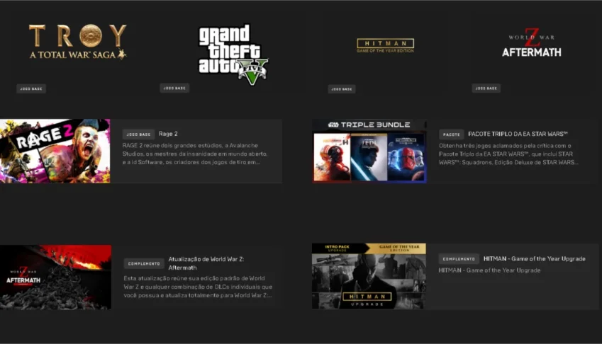 Conta Epic Games