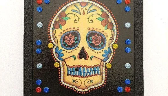 Quadro Caveira Mexicana #7