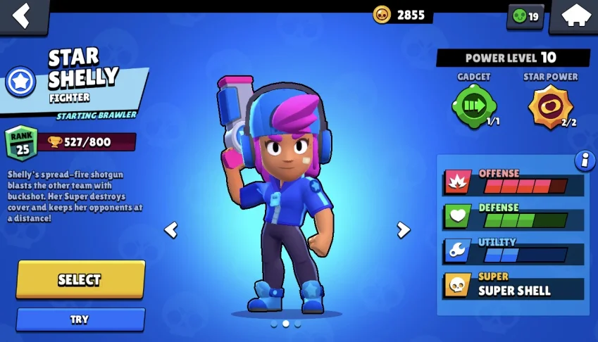 Conta Brawl 34/34 Brawlers