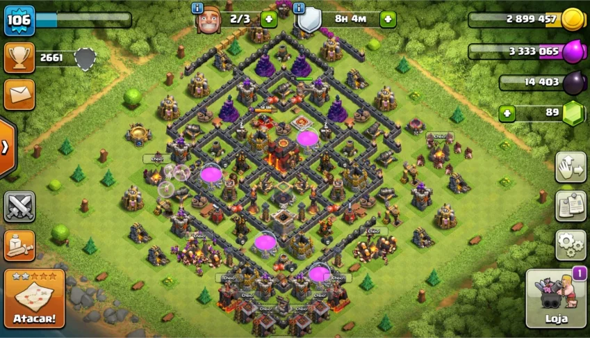 Clash of Clans - CV10