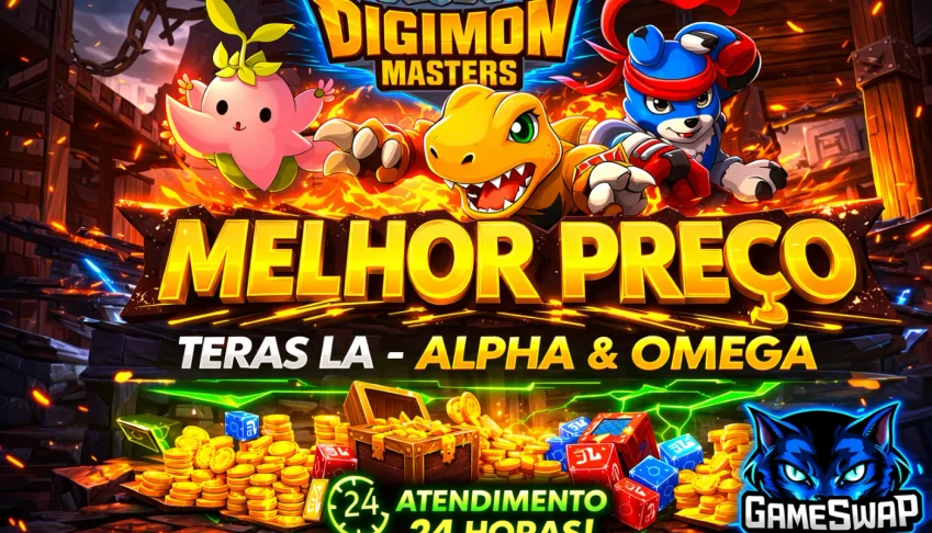 Teras Digimon  Servidor Omegamon E Alphamon 🟢