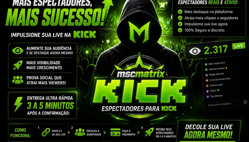 🚀 Coloque Sua Live No Topo Da Kick Agora! 🚀🔴