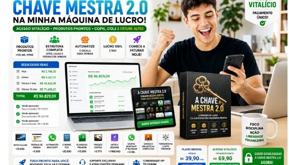 🔥 Cofre Web Digital 2.0: O Seu Acervo Estratégico