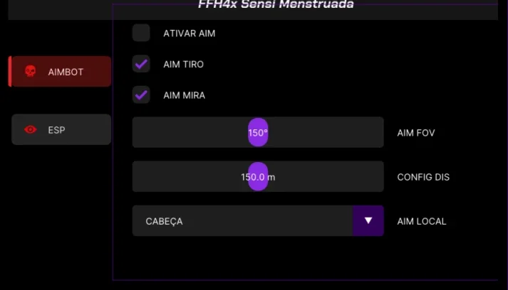 Painel Ffh4x Android - 10 Dias