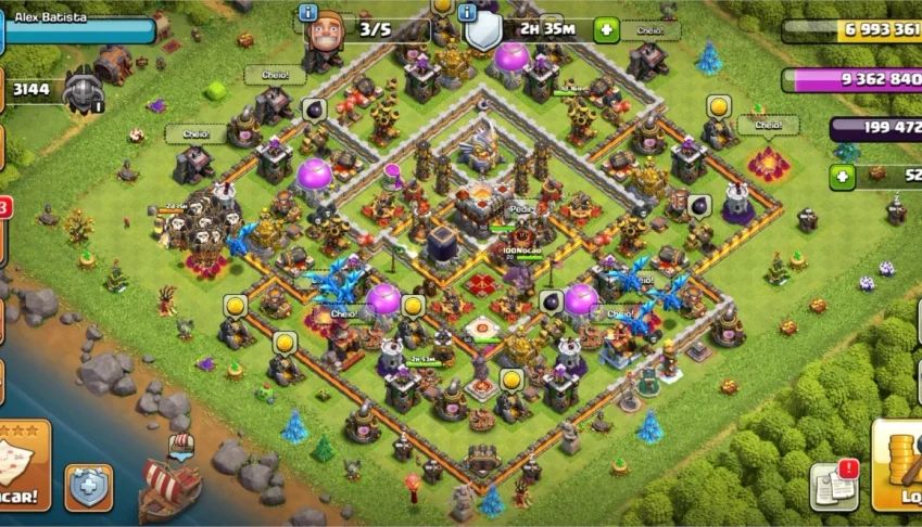 Clash of clans cv 11 full
