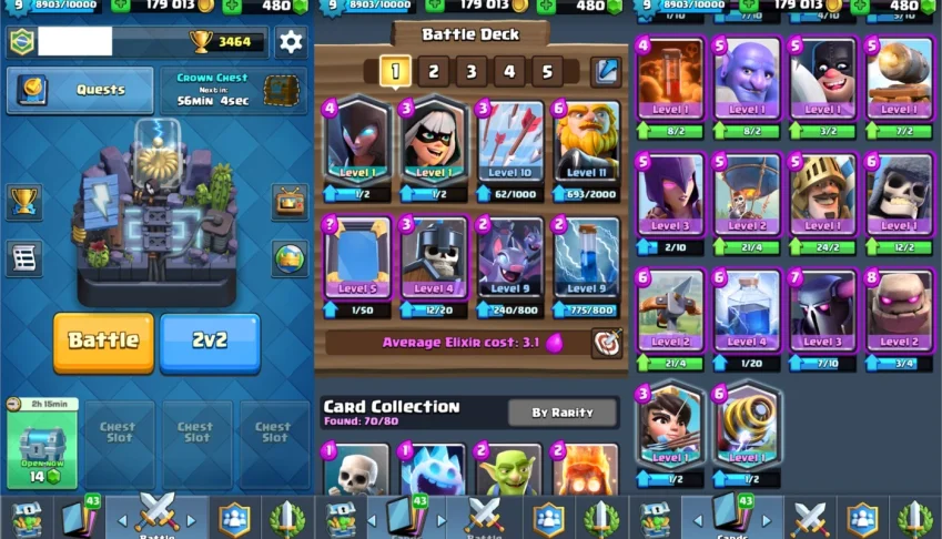 Clash Royale Arena Nova