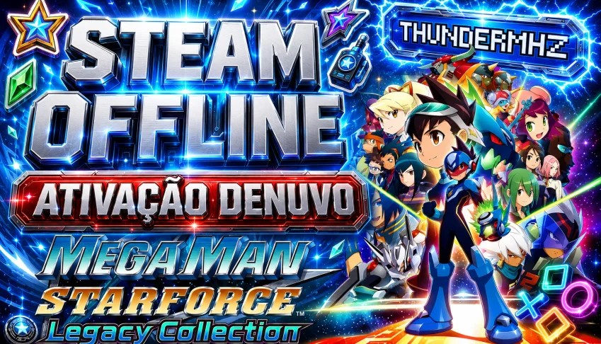 Mega Man Star Force Legacy Collection - Steam Off Contas