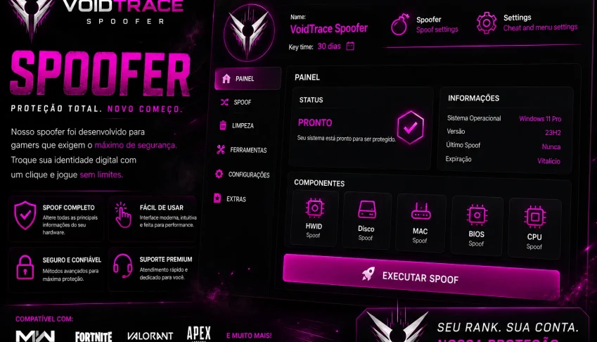 Spoofer HWID Key | VoidTrace Loader