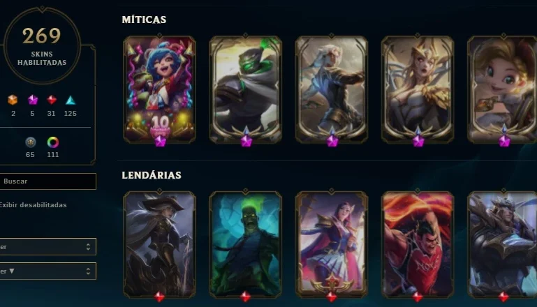 CONTA lol + DE 5MIL REAIS EM CONTEÚDO BARATA!!