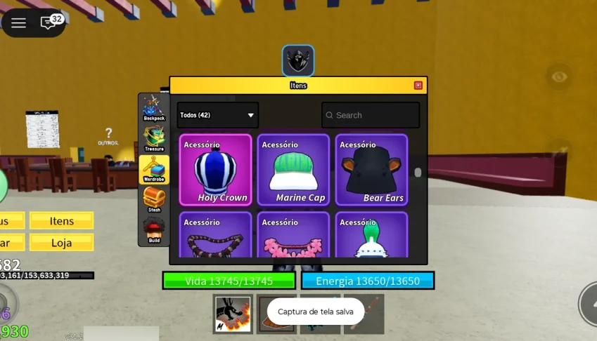 Blox Fruits Max 2682 + CDK + Soul Guitar + Fox Lamp + Hollow