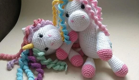 Amigurumi Unicórnio Fofo