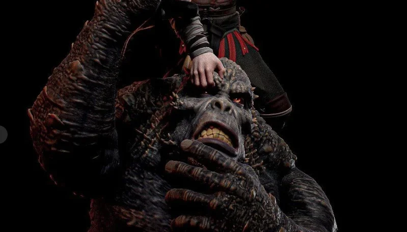Kratos God Of War 3D Stl