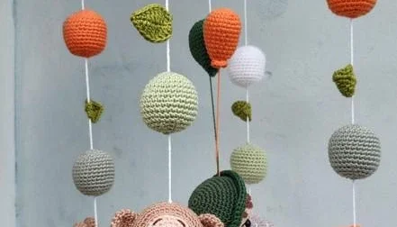 Mobile Tema Safári Amigurumi