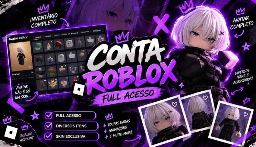 Conta Roblox Feminina
