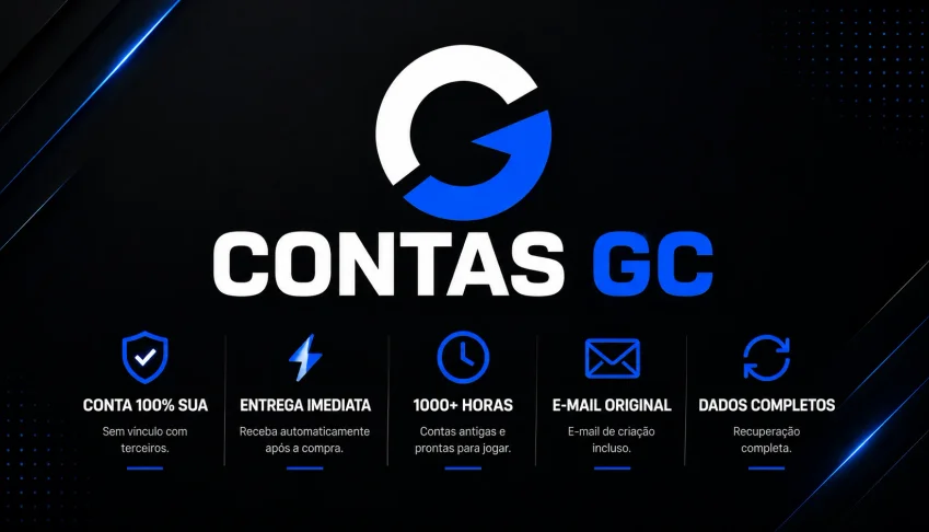CONTAS GC COM PRIME/FREE CS2 GAMERSCLUB/GC 1000+ HORAS CS2