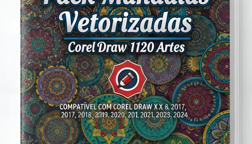 Pack Mandalas Vetorizadas Corel Draw 1120 Artes!