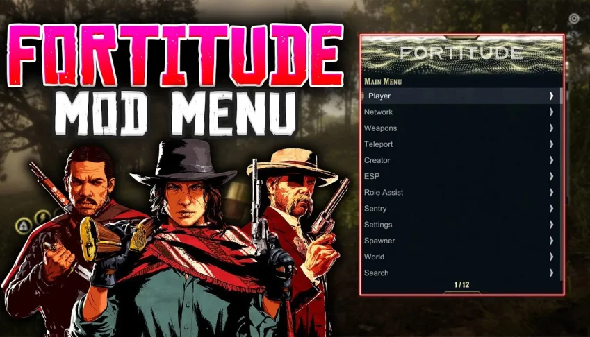 Menu Rdr 2 - Fortitude Lifetime