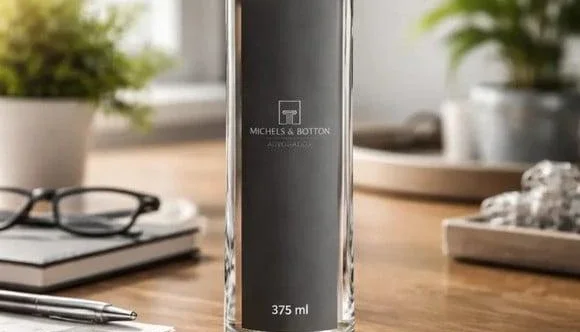 Lembranicnha Água Mineral Personalizada Voss 375ml