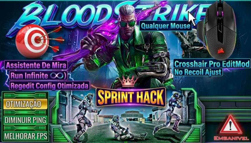 Blood Strike KIT - INSANO (AIM/Desh hack/Crosshair/Regedit