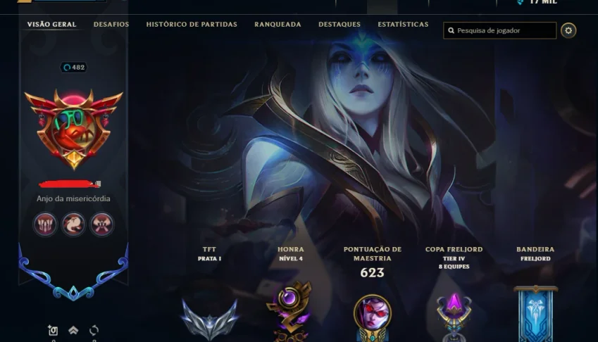 Conta Lol e valorant