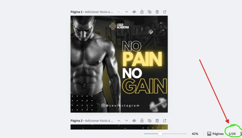 Pack Academia 20 Imagem Editaveis Canva Entrega Automatica
