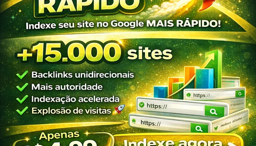 🚀 Indexer Rápido Seu Website Agora!!! 🚀