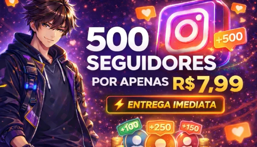 Descrição Instagram - 500 Seguidores Por Apenas R$ 7,99 - R