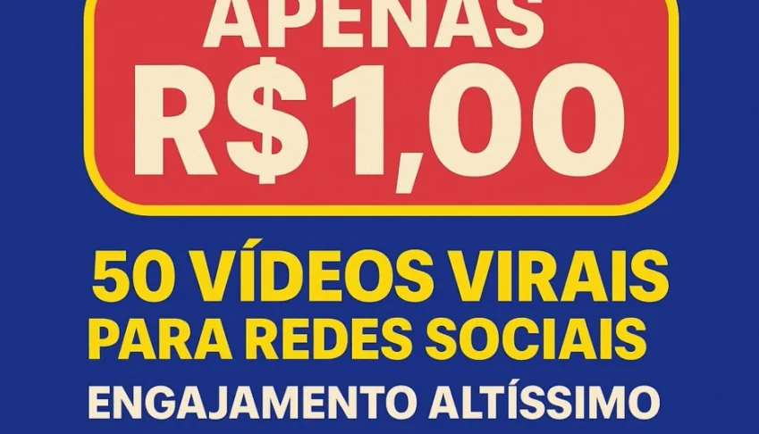 🔥 50 Vídeos Virais para Redes Sociais com TAG altissima!