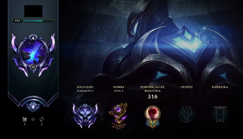 Conta D3 League of Legends + 76 skins