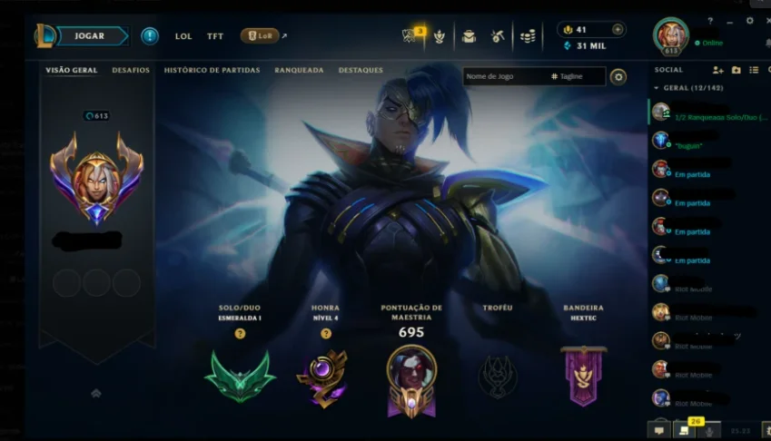 Conta De Lol | Promoção!