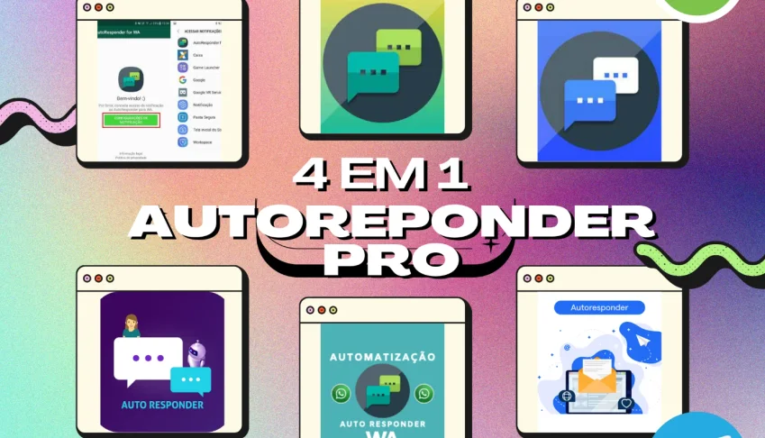 ✅ Respostas e envios automáticos em 4 plataformas