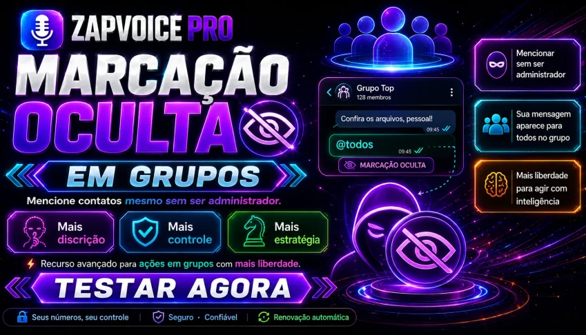 Zap Voice Modificado [Marca todos no grupo]