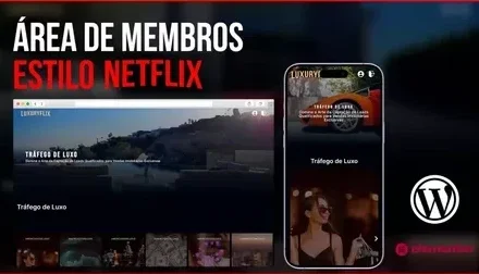 Área De Membros Estilo Netflix Completa