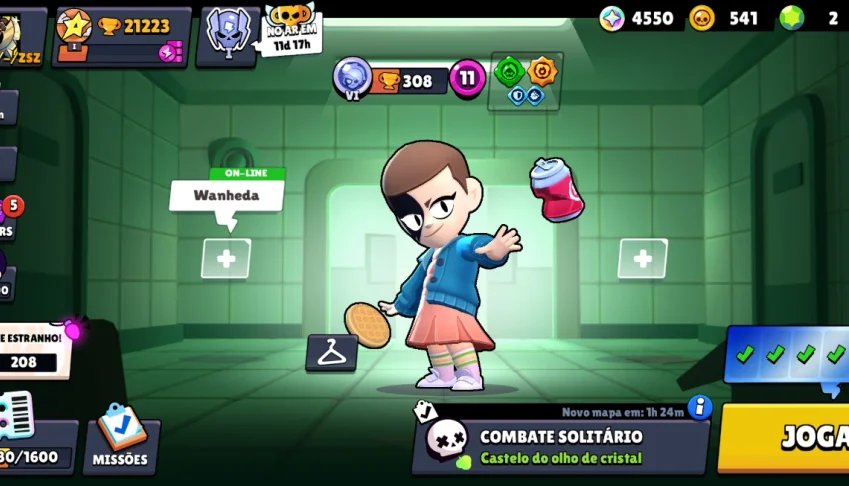 Conta de brawl stars gemada