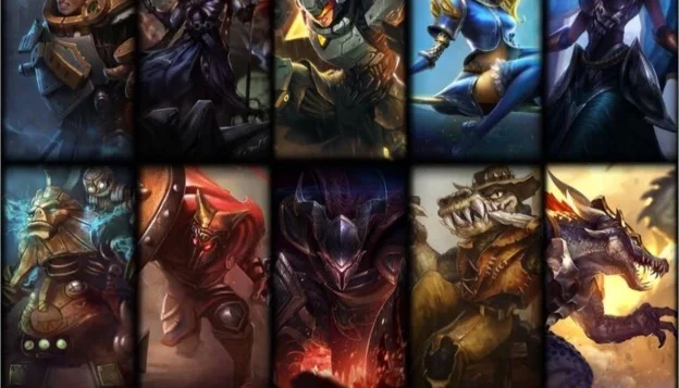 Conta lol d5 quase todos os champs 12 rune page varias skins