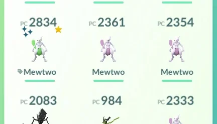 Conta pokémon go com 24 lendários