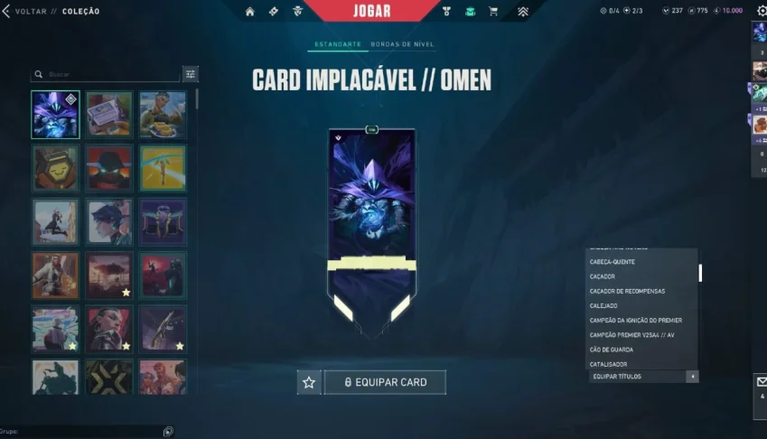 Conta Valorant com Vandal ARCANE e Faca EXCLUSIVA