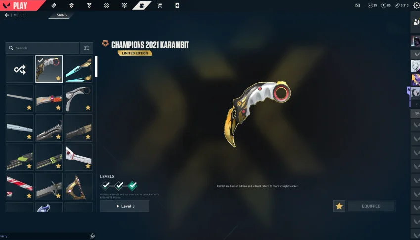 Conta Valorant RARA|Champions 2021+Arcane Sheriff| +6k gasto