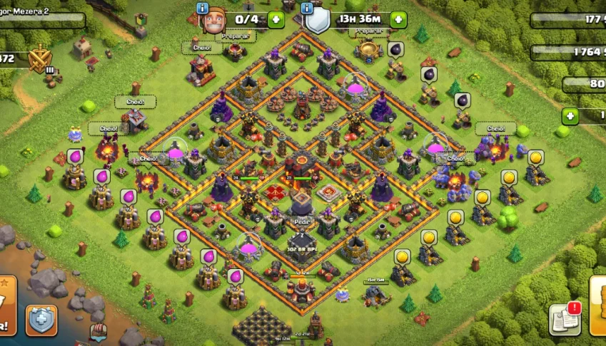 Clash Of Clans - Coc - Cv 10 + Cv 11Full