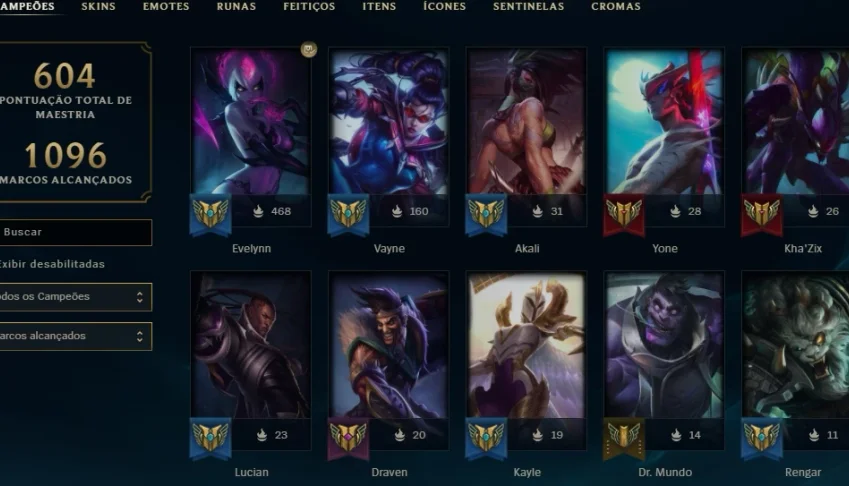 Conta de Lol Limpa. (OLD)