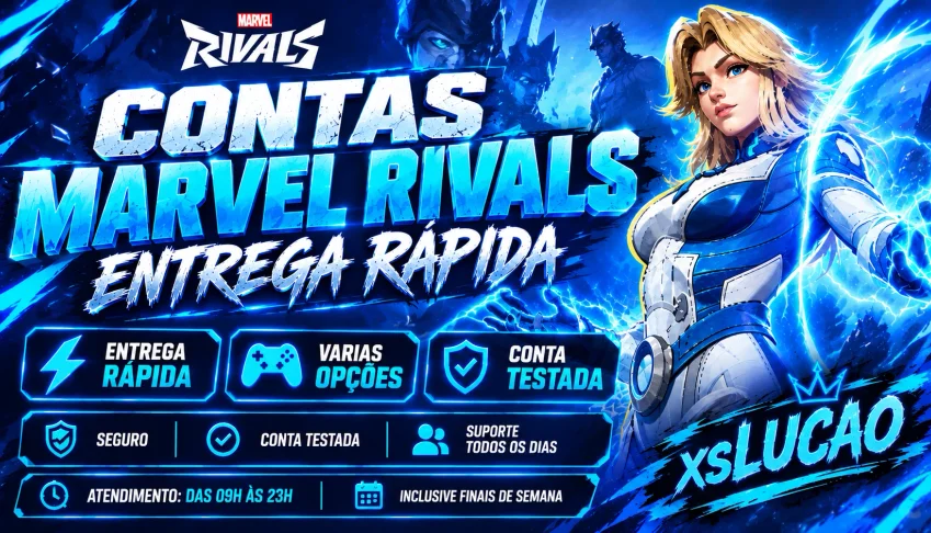Contas Marvel Rivals Smurf | Contas Smurf Baratas |